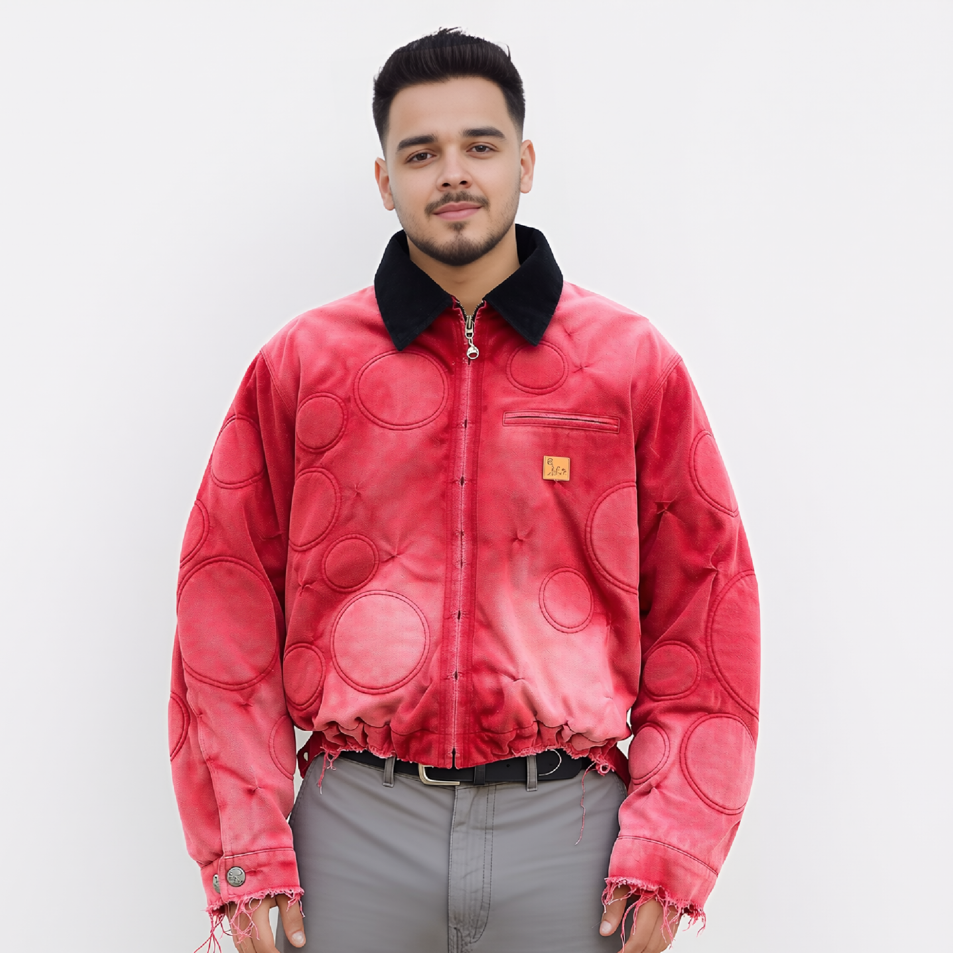 Red Orbit Bomber Jacket