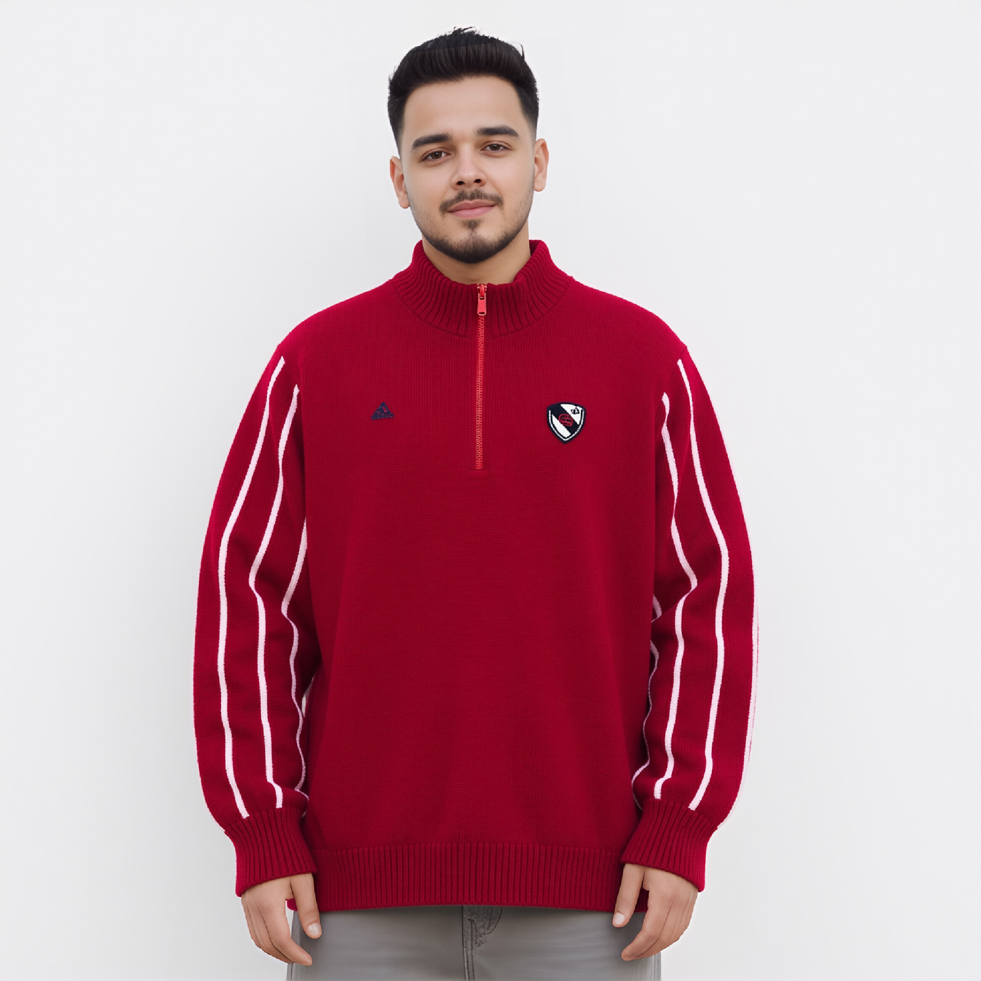 Crimson Sport Knit