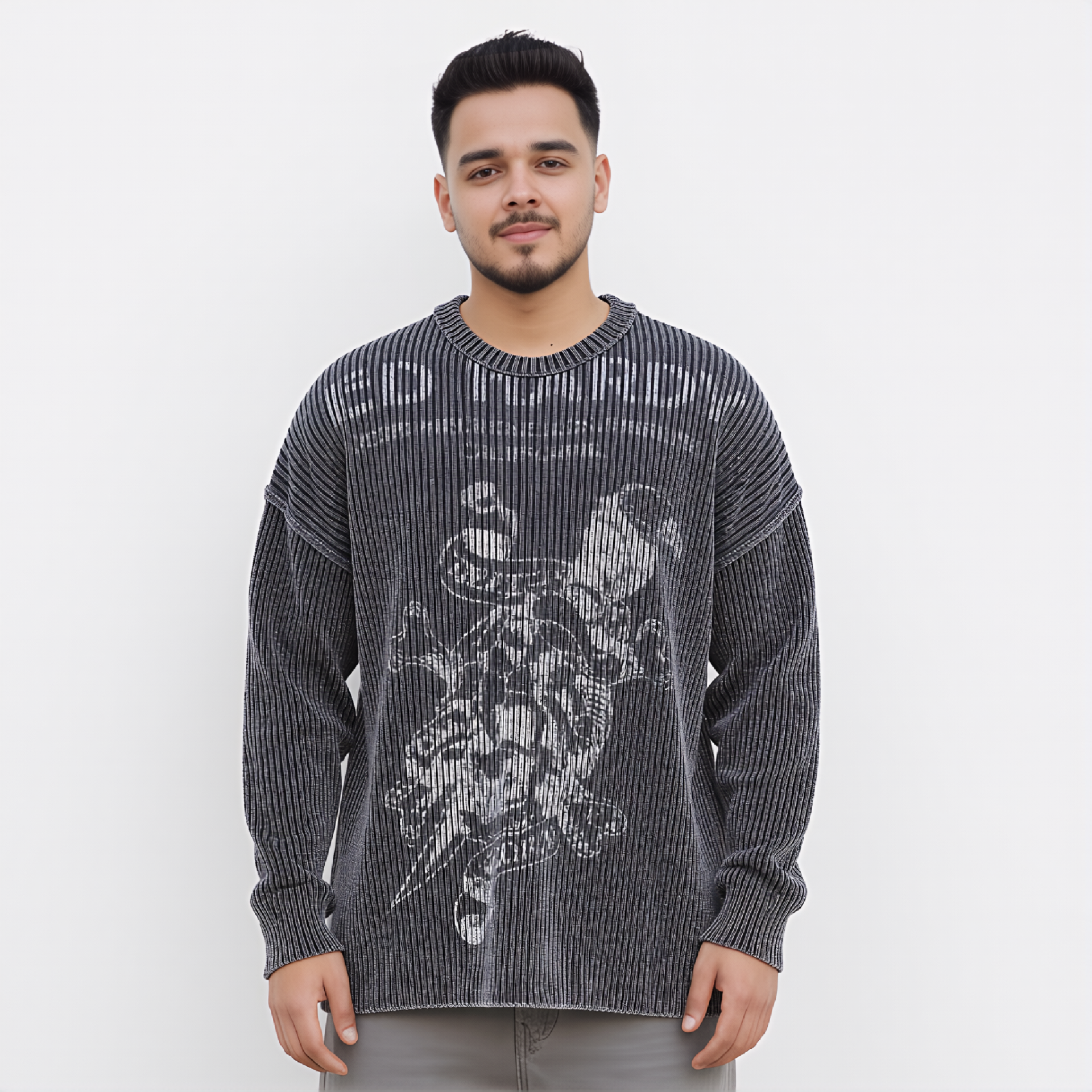 Dark Myth Knit Sweatshirt